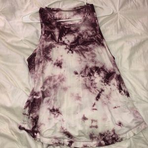 tie dye tank top